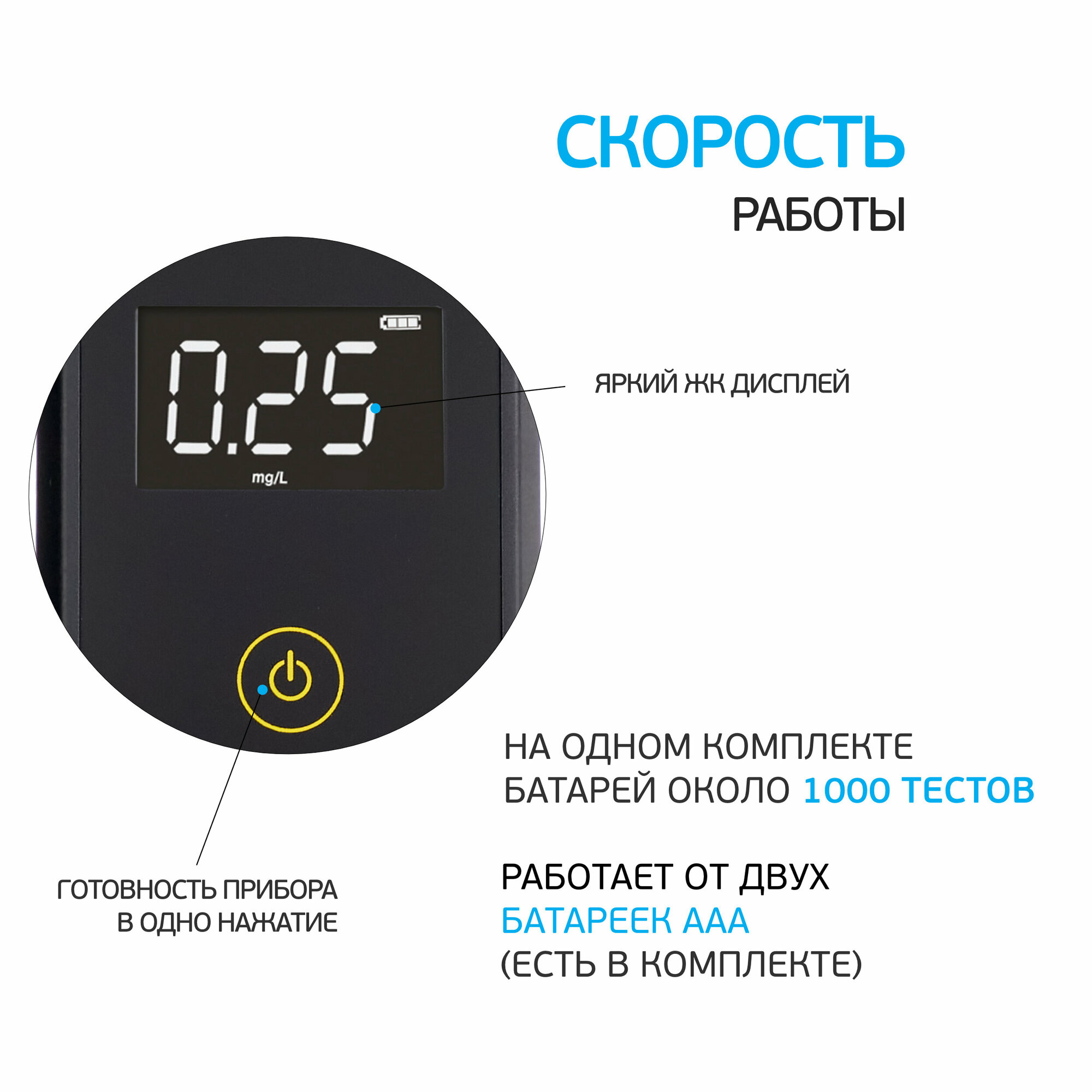 Алкотестер Inspector AT650