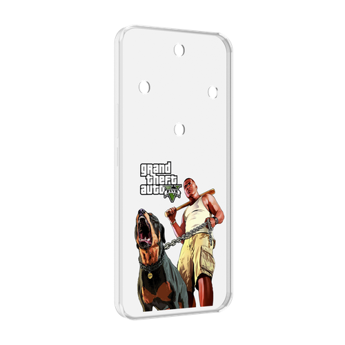 Чехол MyPads GTA грозная собака для Honor Magic 5 Lite / Honor X9a задняя-панель-накладка-бампер