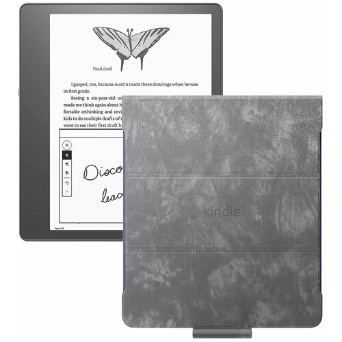 Электронная книга Amazon Kindle Scribe 32Gb + обложка Premium Grey