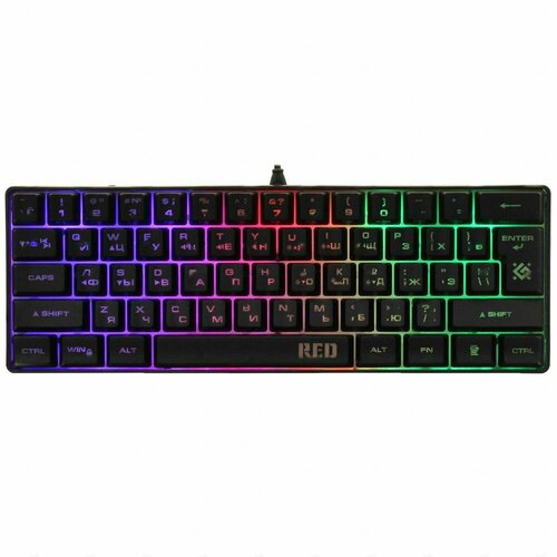 Клавиатура проводная Defender Red GK-116 45117 449700₽