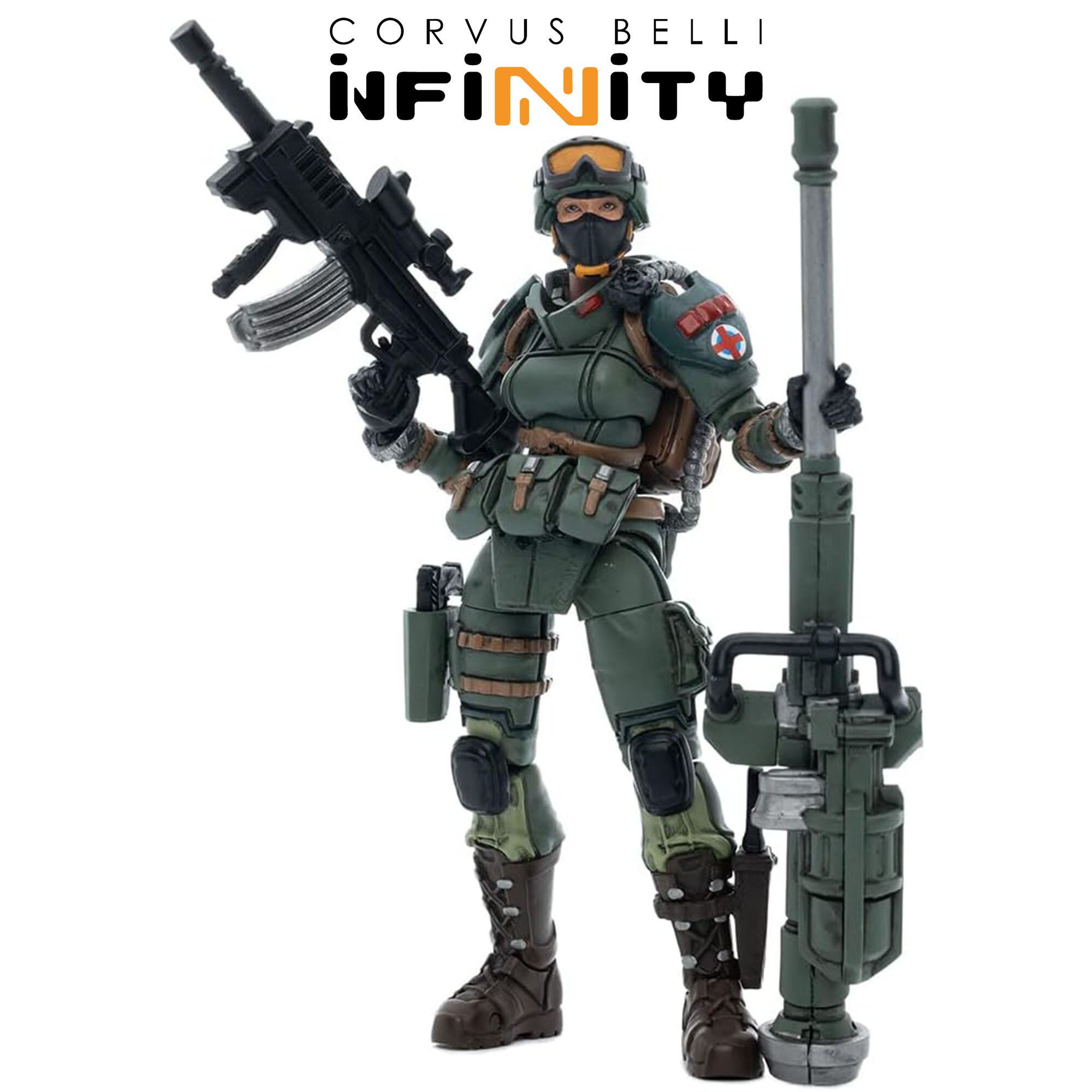 Фигурка JoyToy. Infinity: Ariadna Tankhunter Regiment 2 - фото №1