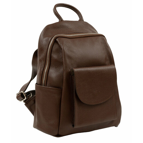 фото Рюкзак sefaro, фактура зернистая, коричневый