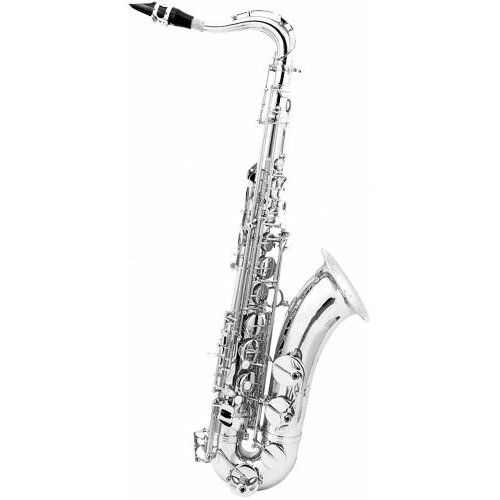 Tenor saxophone Artemis RTS-106 - Tenor saxophone with silver-plated body визитница индустриальная посеребренная с черн