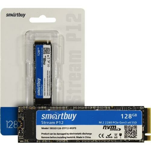 SSD Smartbuy Stream P12 128 Гб SBSSD128-STP12-M2P3