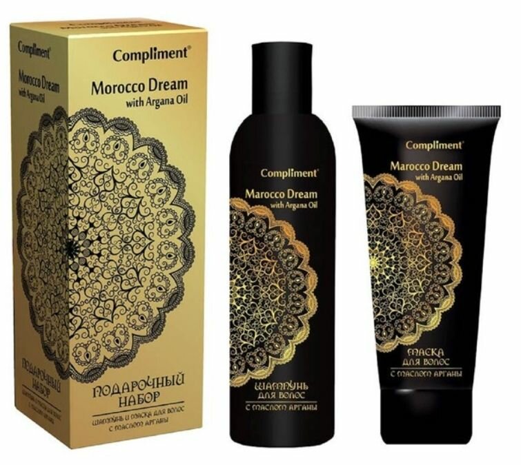 Compliment Подарочный набор №128 Morocco Dream (Шампунь для волос, 250 мл + маска для волос, 200 мл)