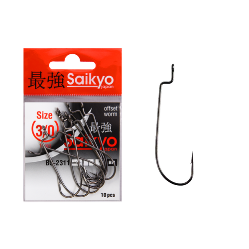 Крючки Saikyo BS-2311 BN № 3/0 (10 шт)