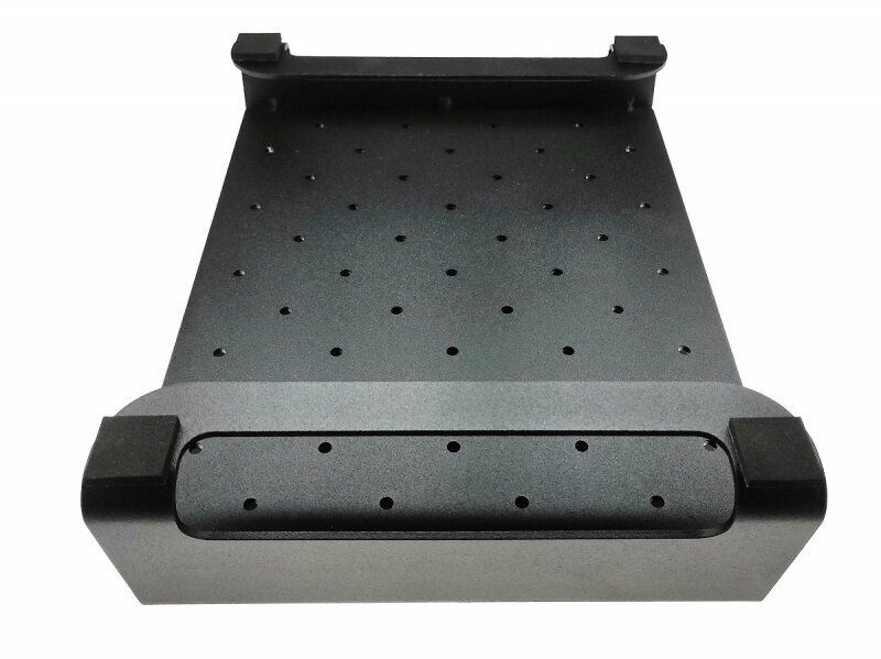 Алюминиевая подставка для мониторов и Mac mini EMBODIMENT EMB-MS-FS-B, черная — фото 8