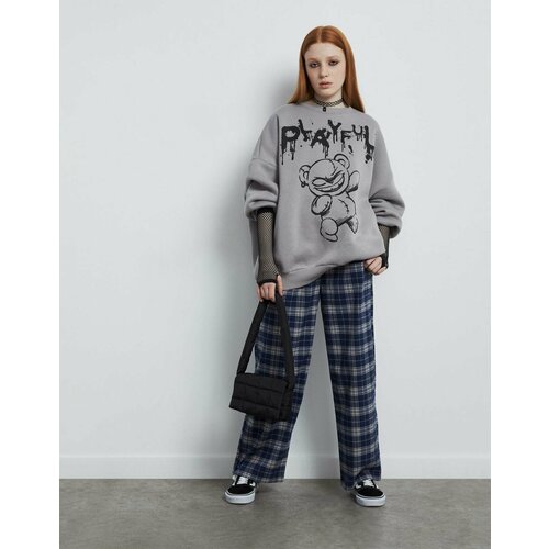 фото Брюки gloria jeans, размер 7-8л/128 (32), синий, мультиколор