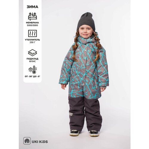 фото Комбинезон uki kids размер 122, , серый