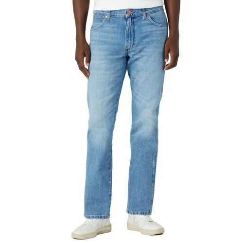 фото Джинсы wrangler, размер 31/34, голубой