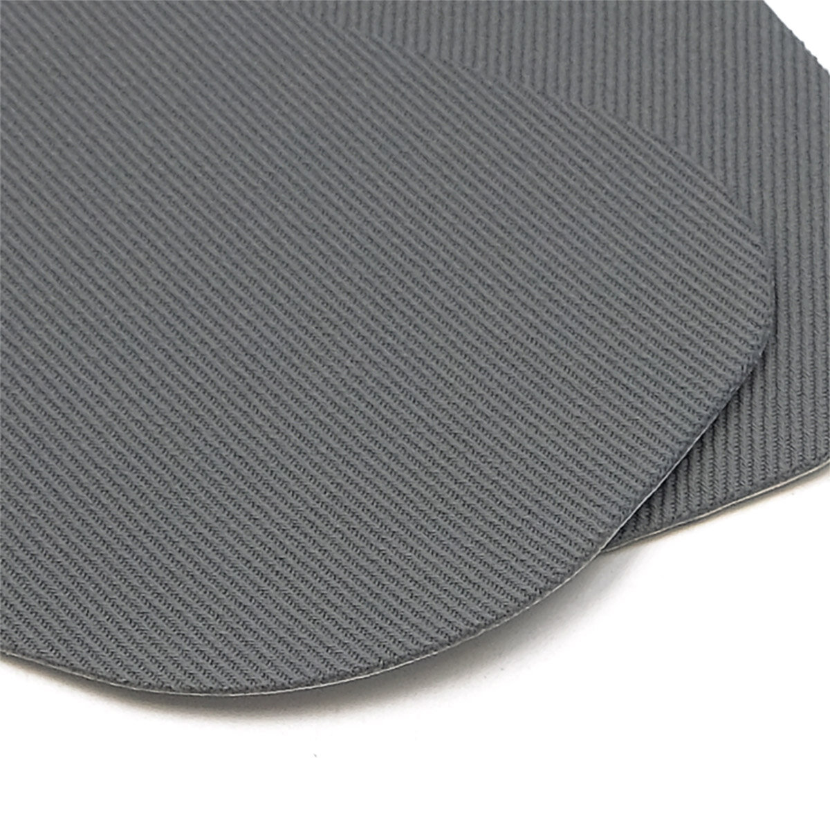 Термоаппликация на одежду, ткань, 57х67мм (серый), 10 шт, AZ01 — фото 1