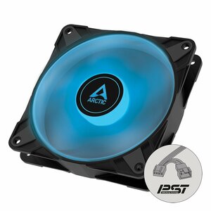 Вентилятор 120x120x25 Arctic P12 PWM PST RGB (черный) ACFAN00186A