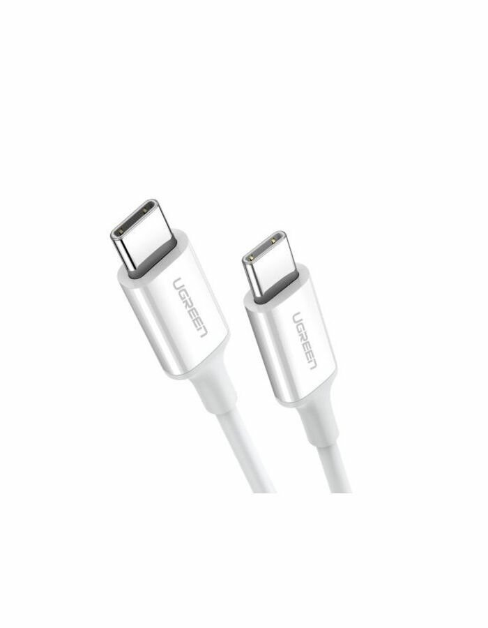 Кабель UGREEN 60519_ USB-C 2.0 Male/USB-C 2.0 Male 3A Data, 1.5м, white - фото №12