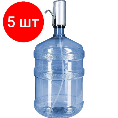 Комплект 5 штук, Помпа аккумуляторная перезаряжаемая для воды Ecotronic PLR-520 помпа для воды ecotronic pm 519