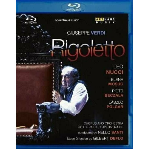 VERDI: Rigoletto (Zurich Opera, 2006). Leo Nucci, Elena Mosuc, Piotr Beczala. Blu-ray. 1 Blu-Ray