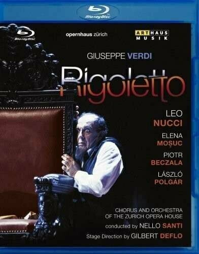 VERDI: Rigoletto (Zurich Opera, 2006). Leo Nucci, Elena Mosuc, Piotr Beczala. Blu-ray. 1 Blu-Ray