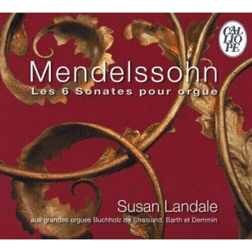 AUDIO CD Mendelssohn: Les 6 Sonates Pour Orgue (Organ Sonatas). 1 CD audio cd haydn john mccabe the piano sonatas die klaviersonaten les sonates pour piano 12 cd 1 boxset