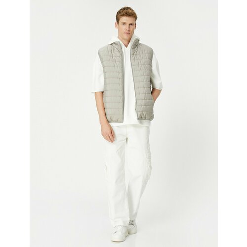 фото Жилет koton, размер m, серый