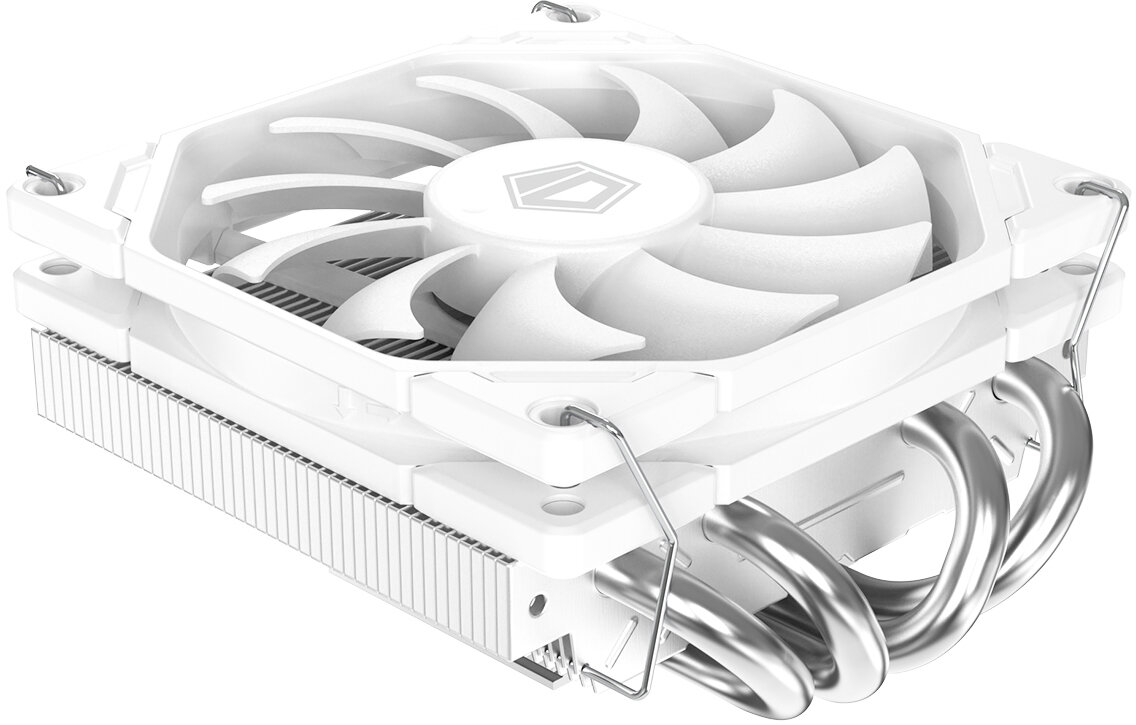 Кулер для процессора ID-Cooling IS-40X V3 белый (Intel LGA1700/1200/1151/1150/1155/1156, AMD AM5/AM4) — фото 1
