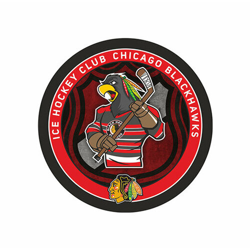 Шайба Rubena НХЛ Mascot 2022 Чикаго 1-ст. шайба rubena нхл mascot 2022 эдмонтон 1 ст