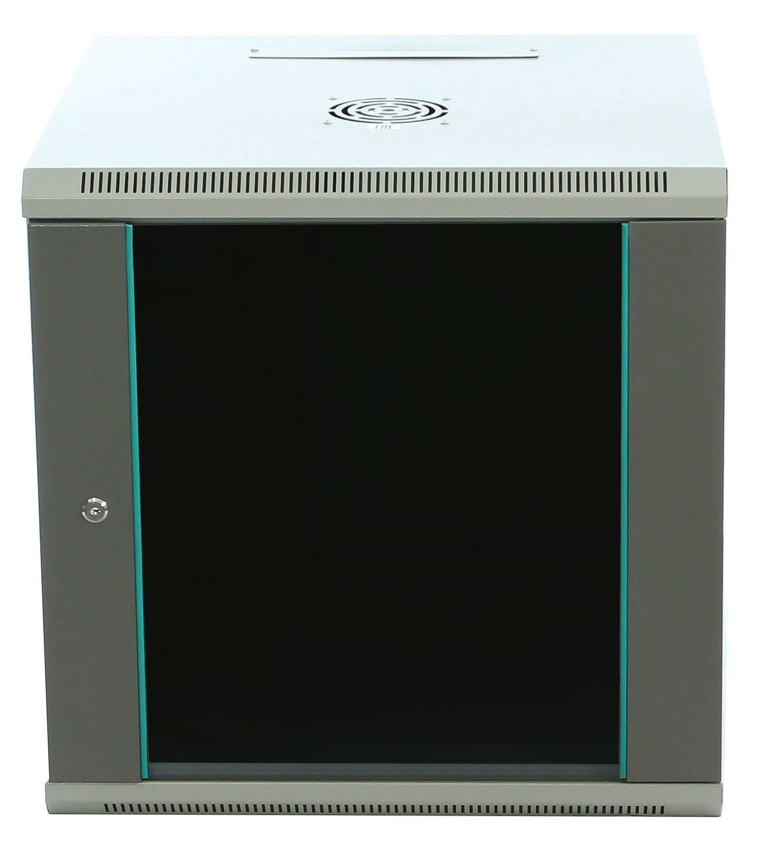 Шкаф 9U 600х600 19 дюймов телекоммуникационный серверный настенный серый C096060GWTWOF