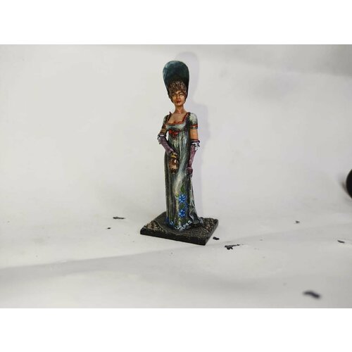 Оловянная фигурка 54-мм. Восточная танцовщица