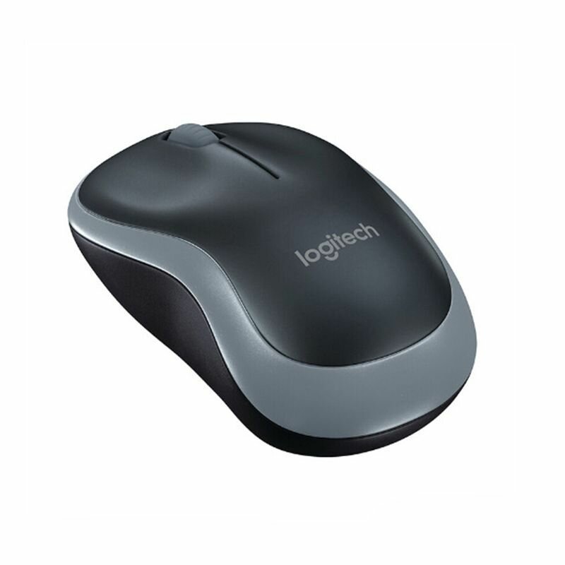 Мышь Logitech M186, черный/красный (910-004133) - фото №13