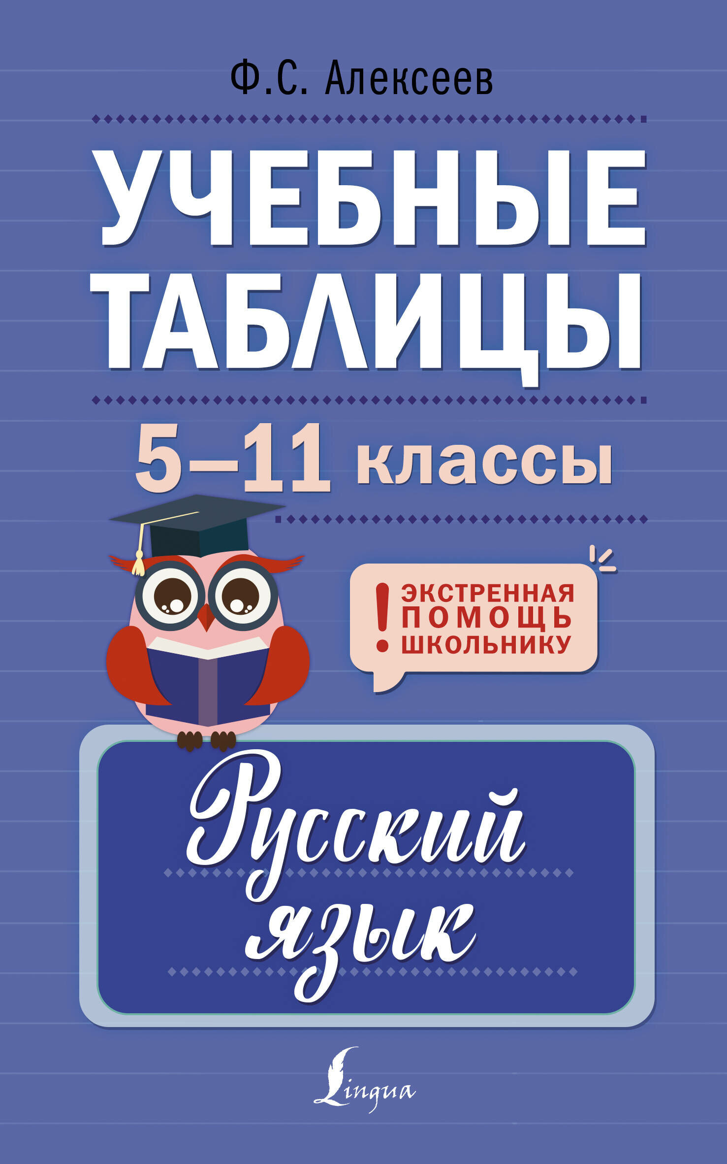 Учебные таблицы. Русский язык. 5-11 классы Алексеев Ф. С.