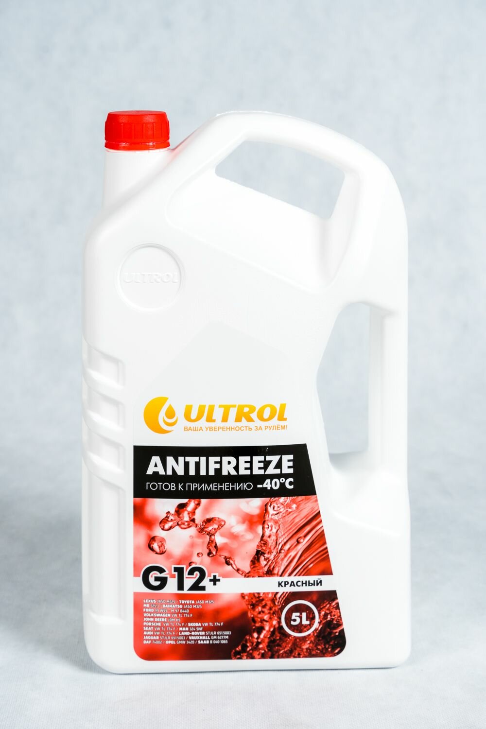 фото Антифриз ULTROL G12+ красный -40