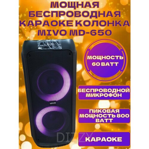 Мощная беспроводная колонка Mivo MD-650 1258600₽