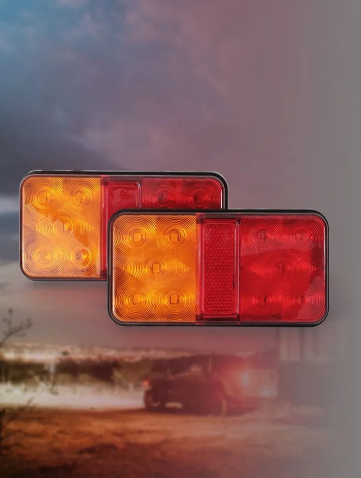 Задний фонарь для прицепа RADIANCE SKY с габаритными фонарями и указателем поворота 10 LED — фото 1