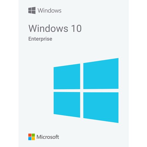 Microsoft Windows 10 Enterprise (Корпоративная) Бессрочная лицензия для 1 устройства