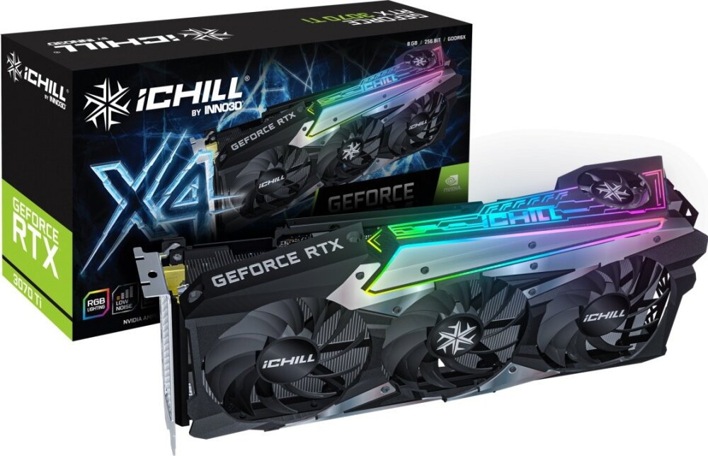 фото INNO3D GeForce RTX 3070 Ti iCHILL X4