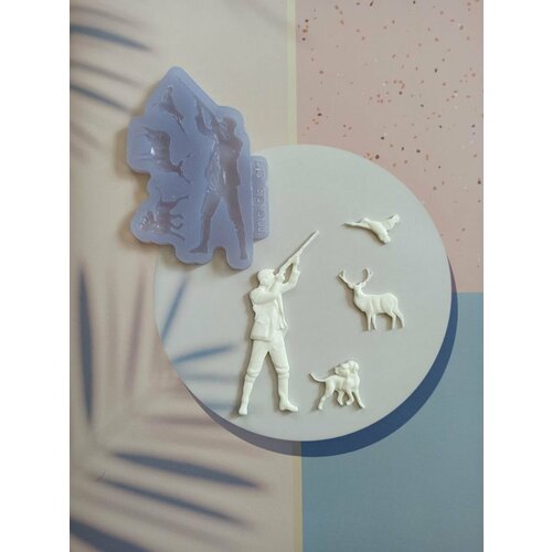 Силиконовый молд Охотник