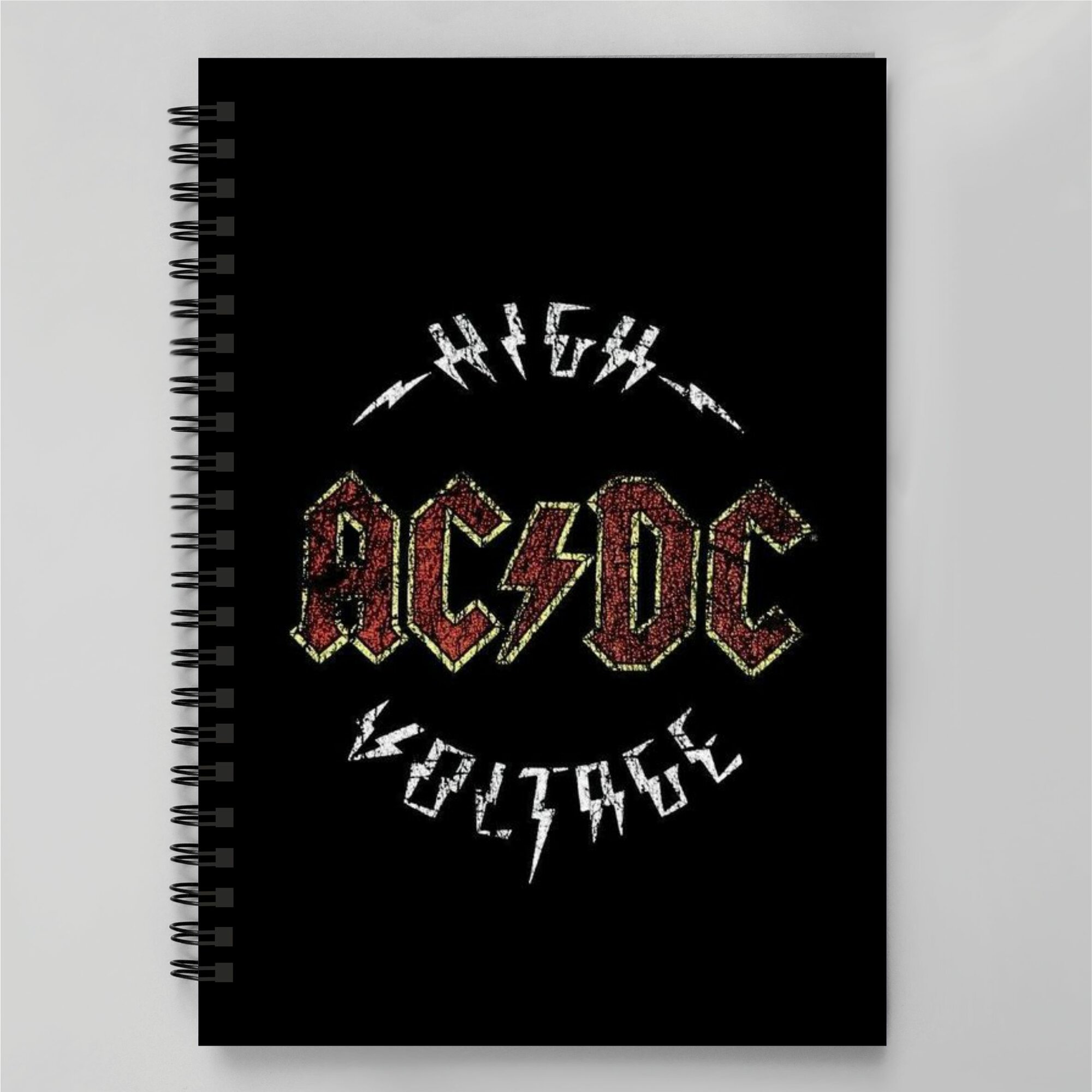 Скетчбук А6 60 листов AC/DC АК ДК