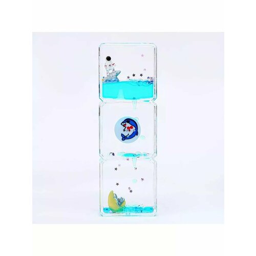 Гелевые часы Дельфинчик 15 х 5 х 25 см 840₽