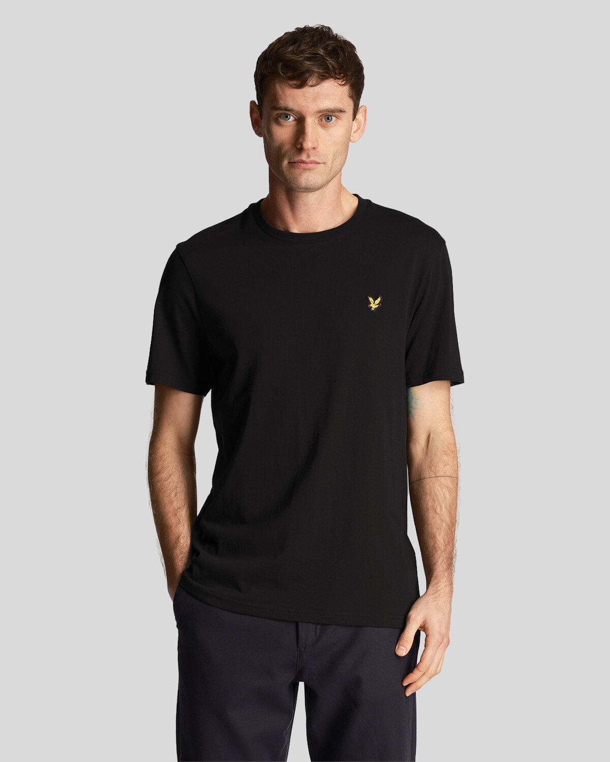 Футболка Lyle & Scott Plain T-shirt, размер L, черный