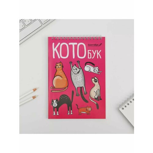 Скетчбук Котобук А5 40 л 100 гм 525₽