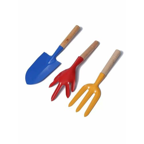 Набор садового инструмента совок рыхлитель вилка 705₽