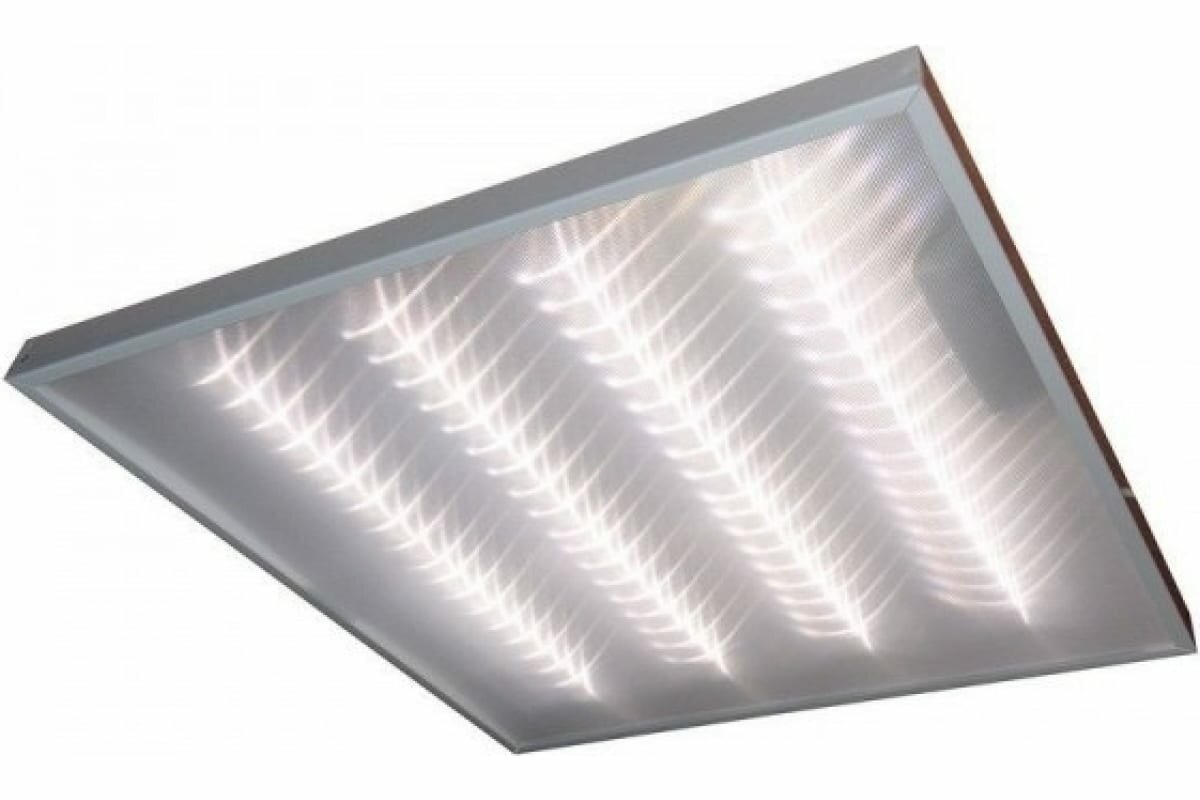 ESLIGHT Светильник светодиодный LG-34Вт-5000К-МИКРО IP20 586х586х40ммES0303452 - фото №1