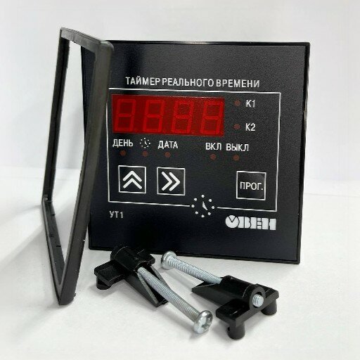 "Овен УТ1-Щ1" - Двухканальный таймер, 8А, IP54