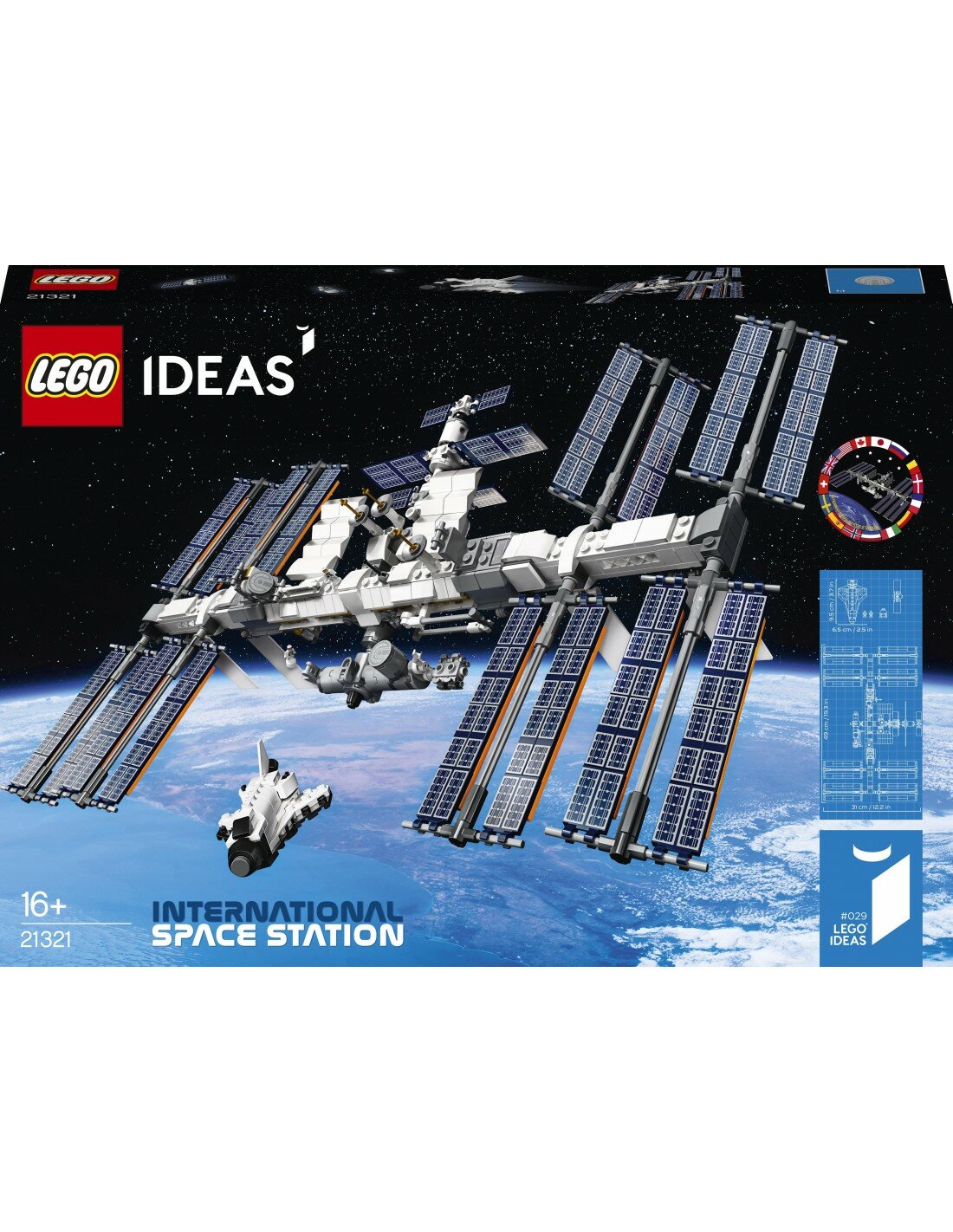 Конструктор LEGO Ideas 21321 Международная Космическая Станция, 864 дет.