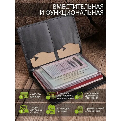 Документница NAVEKA черный 1193₽