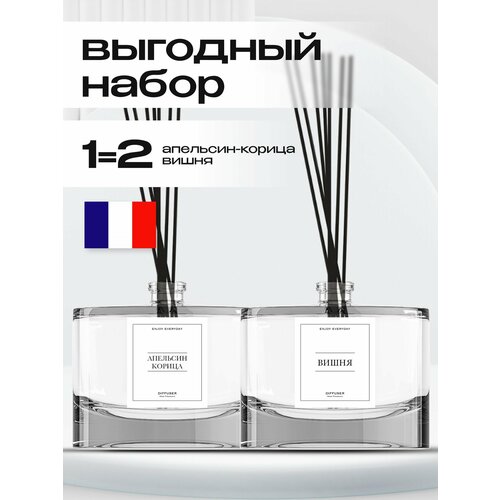 Ароматический диффузор для дома, ароматизатор для дома 2 шт 50 мл
