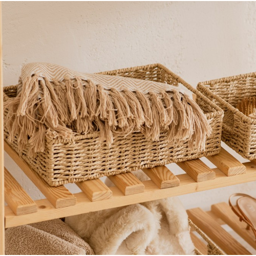 Плетеная корзина для хранения 