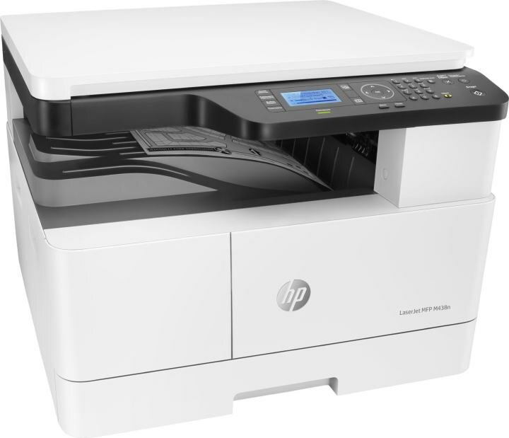 HP LaserJet MFP M438n 8AF43A (A3, 22стр/мин, 256Mb, LCD, лазерное МФУ, USB2.0, сетевой)