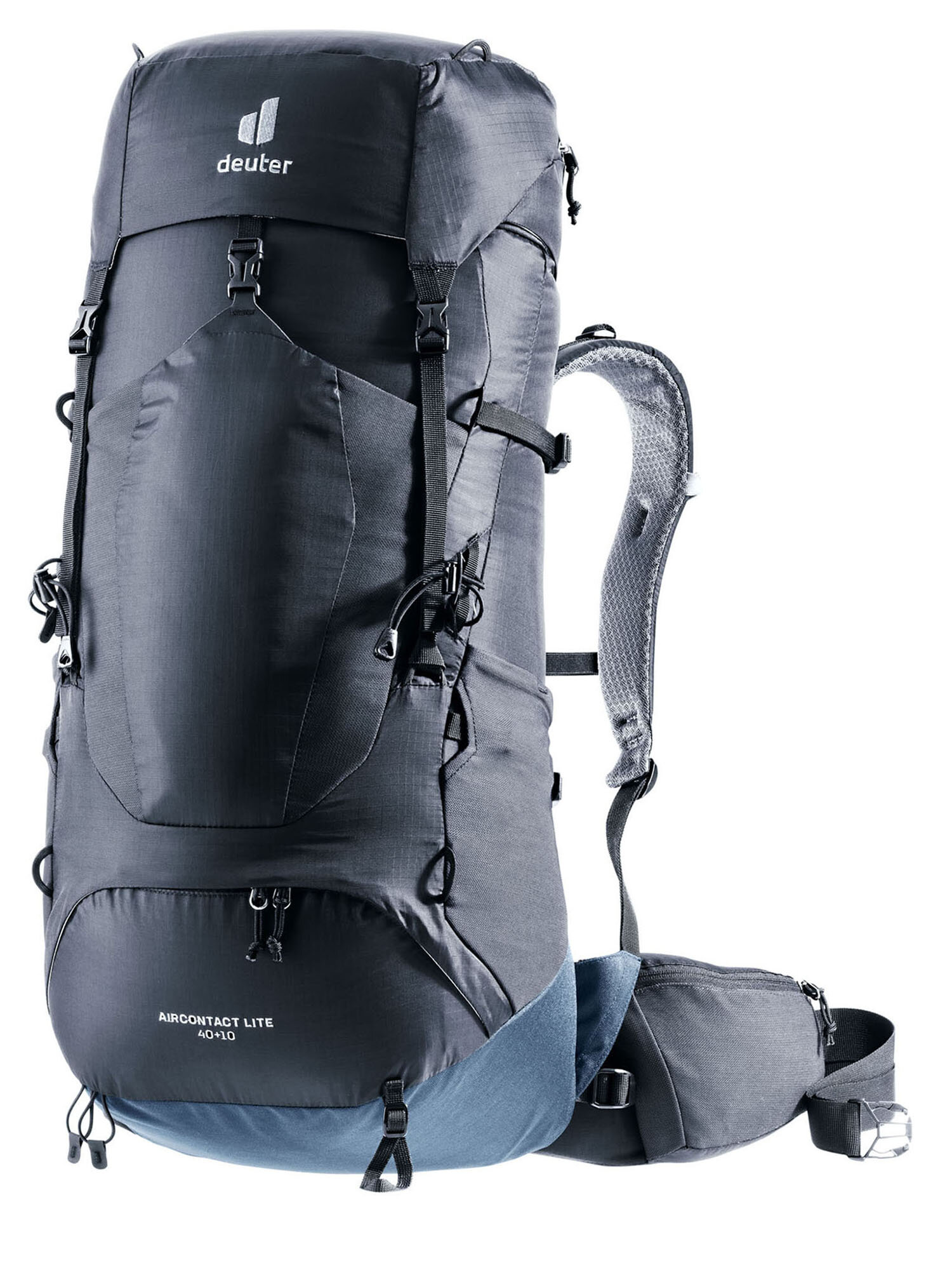 Рюкзак deuter Aircontact Lite 40+10,  Black-Marine