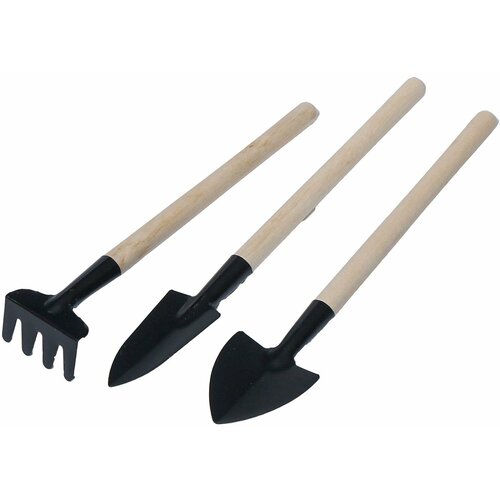 Набор инструментов3предмета грабли2лопатки длина 24см1221431 183₽