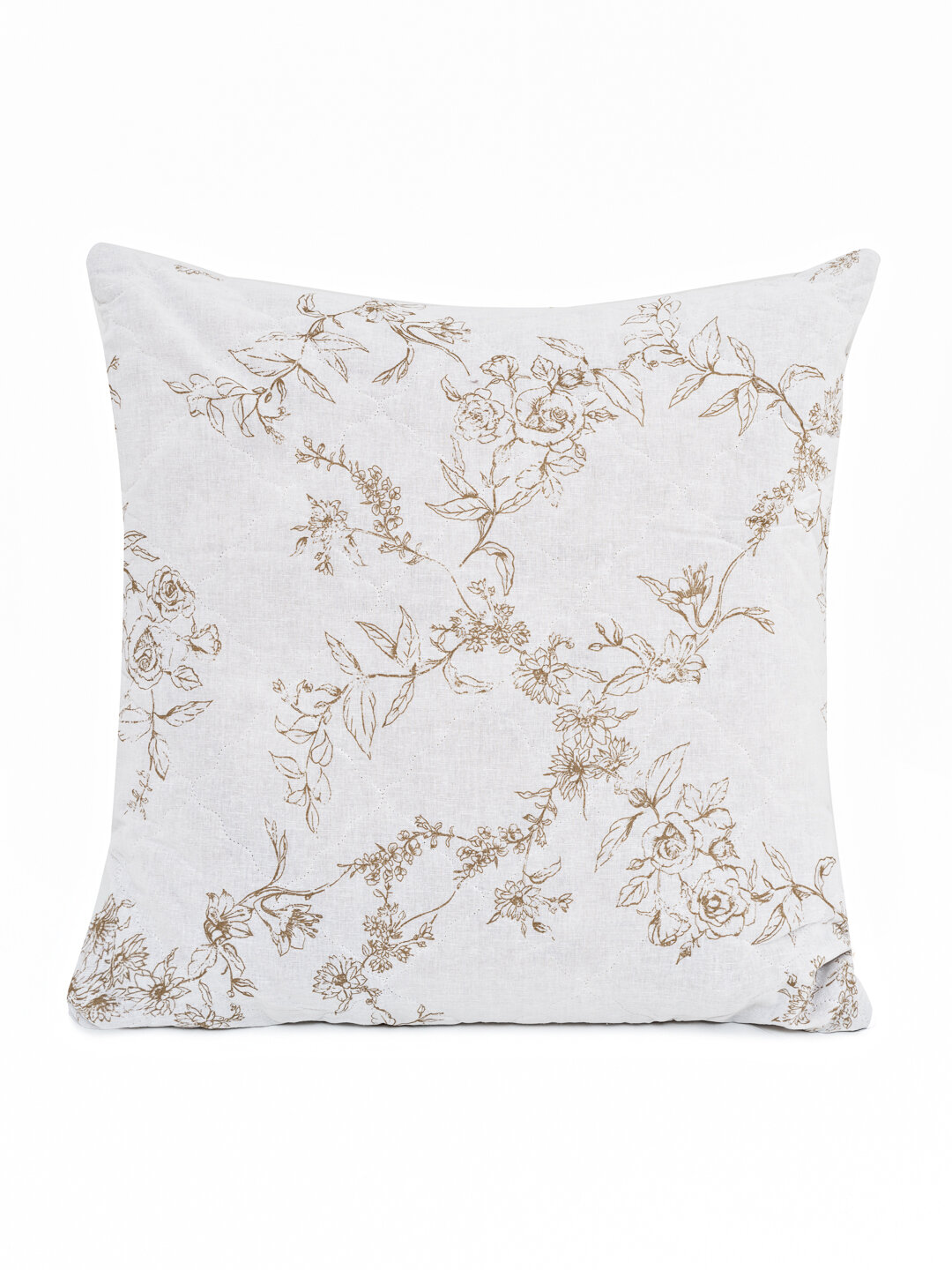 фото Подушка "Лен Наш от Василисы" 50х70, Шведская роза