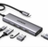 Конвертер UGREEN CM511 (15596) USB-C To HDMI+3*USB 3.0 A+PD Power...
